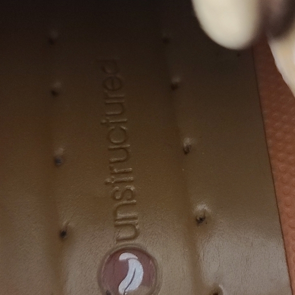 Clarks Unstructured Mens Casual Dress Shoes Brown Lace-up Size 10 EUC - Picture 3 of 11